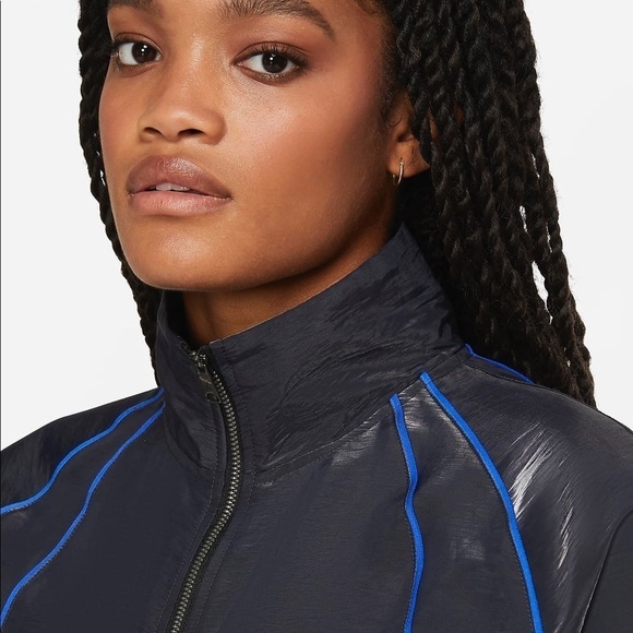 Revolve Jordan NWT Sisterhood Flight Suit in Black & Hyper Royal XS Standard Fit - Picture 15 of 16